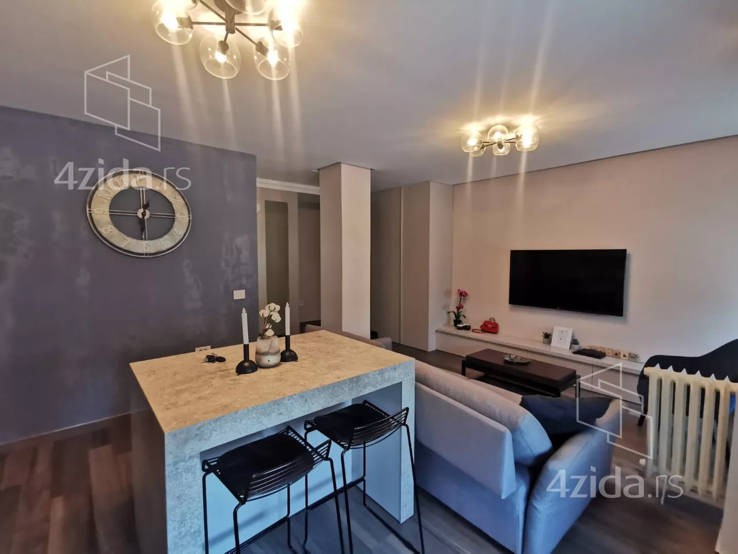 Jednosoban stan za izdavanje, Bulevar Mihajla Pupina 103/2, 850€, 48m² — 5