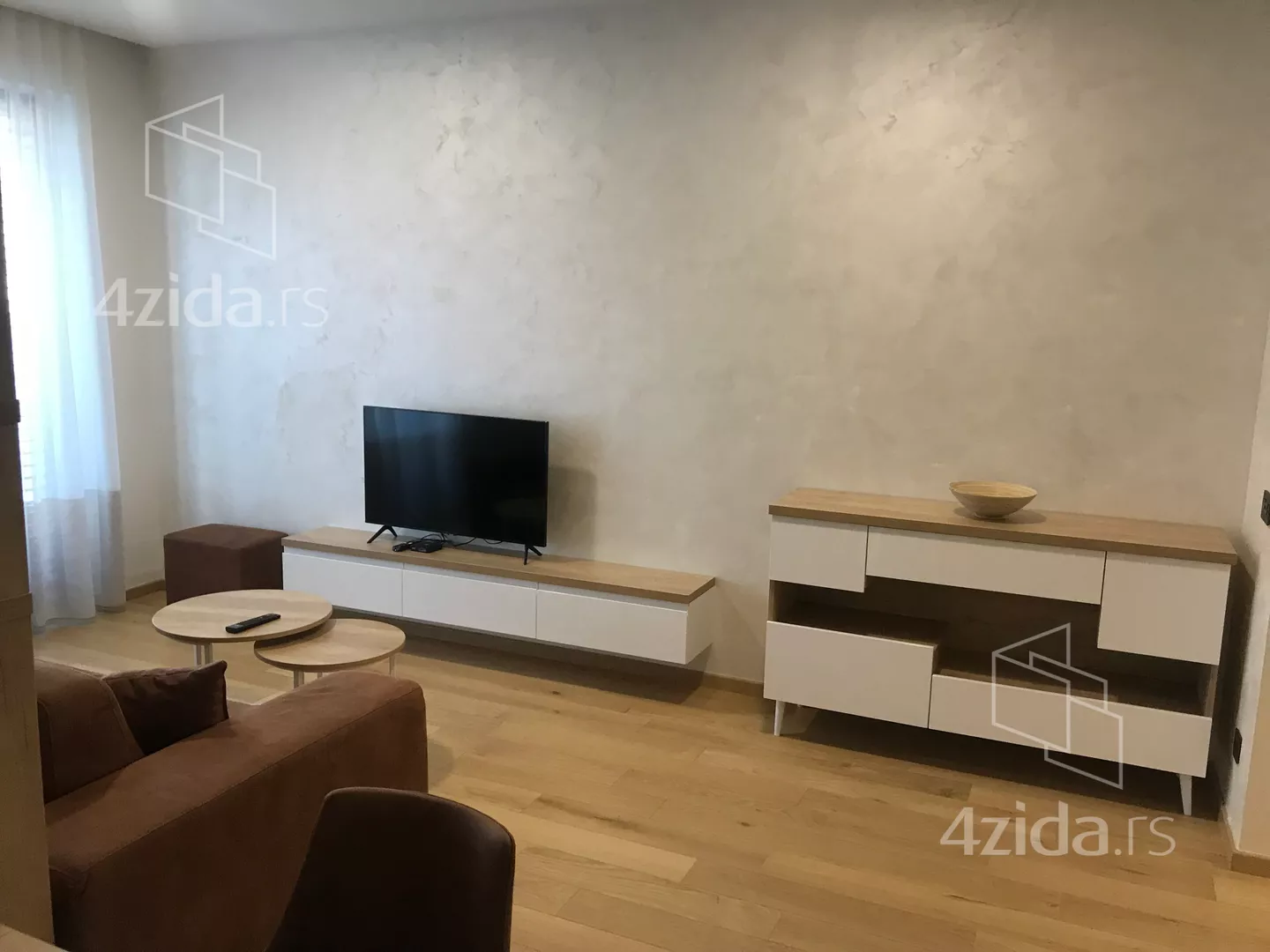 Jednosoban stan za izdavanje, Dorćol, 1.000€, 34m² — 5