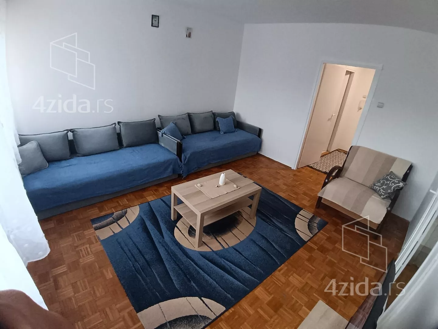 Jednosoban stan za izdavanje, Mirijevo, 310€, 42m² — 4