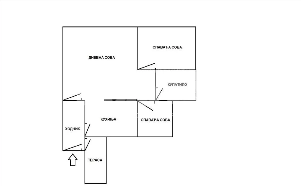 Kompletno namešten stan (71m²) u Bloku 37 — 14