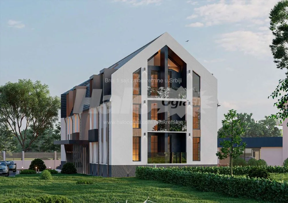 Krnjača, 55 m2, dvoiposoban — 2