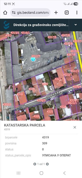 Kucu na Vozdovacu,Dusanovac,Gorička,sama na placu — 2
