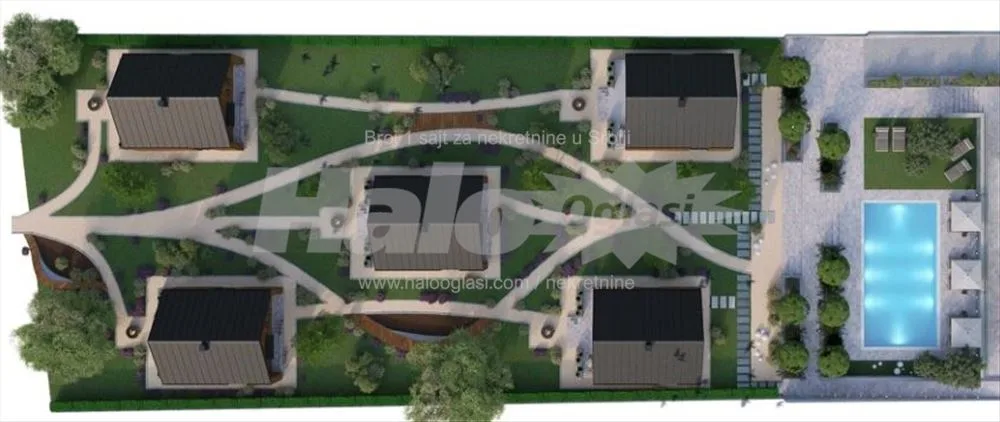 LAZAREVAC, Dren, plac 29 ari sa vikendicom — 9