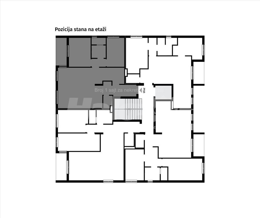 Lekino Brdo Dvoiposoban stan 62,73m² – Lekino brd — 2