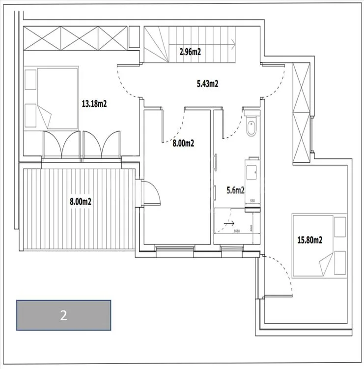 Lux Duplex stan sa dvoristem i terasom (Vidikovac) — 3