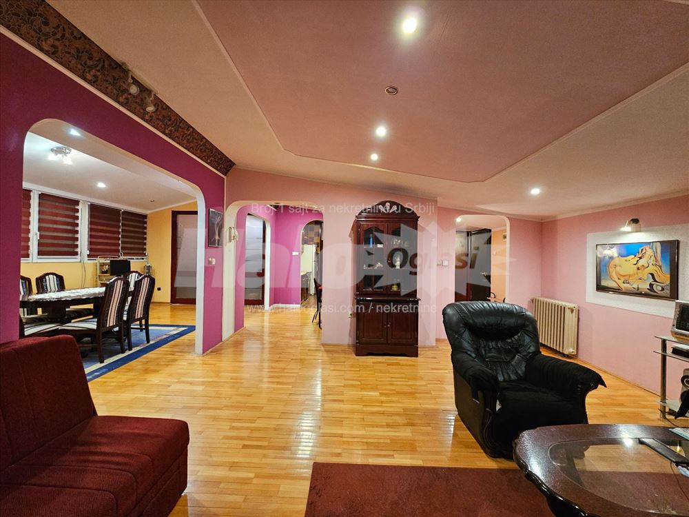 Lux četvorosoban stan, Banovo brdo,142m2, II, cg. — 5