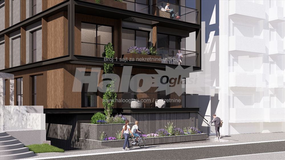 Lux novogradnja. 44m2. Dvosoban stan — 5