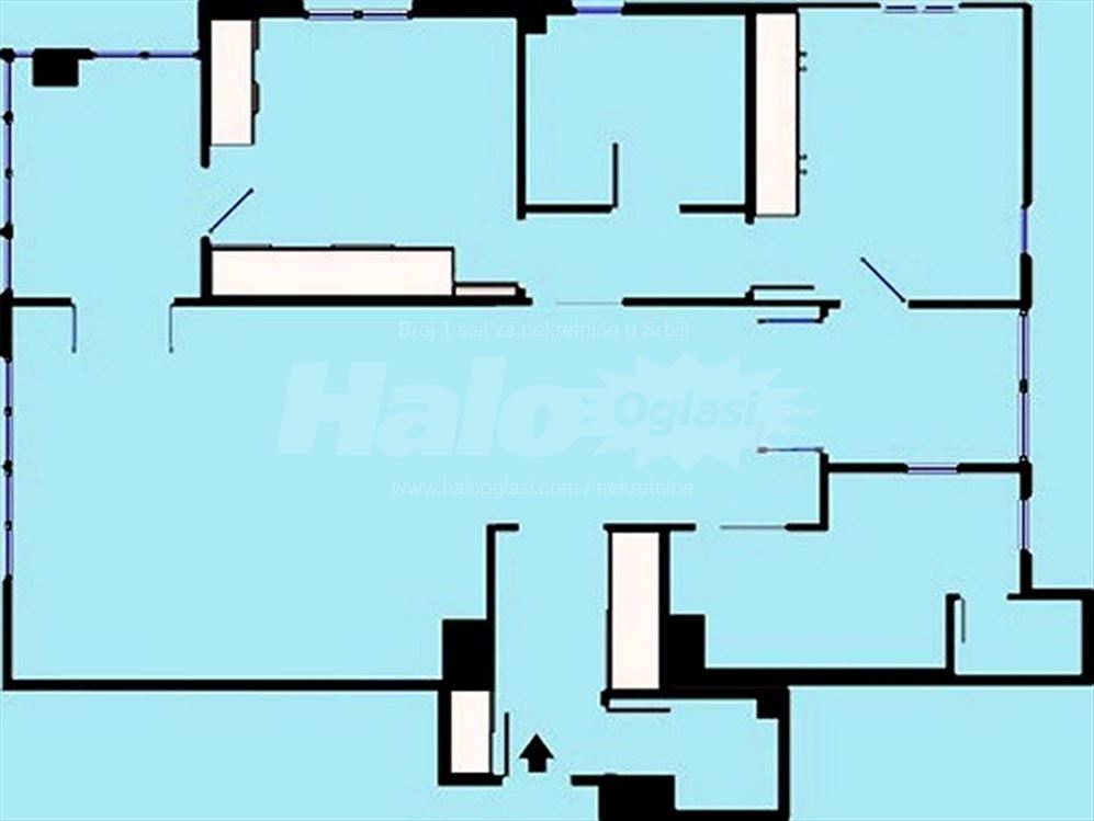 LUX trosobni stan 93 m² sa garažom – Autokomanda — 11