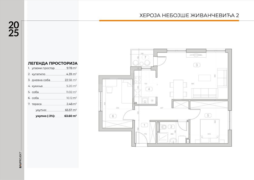 Mirijevo- novogradnja - Heroja Nebojše Živančevića — 3