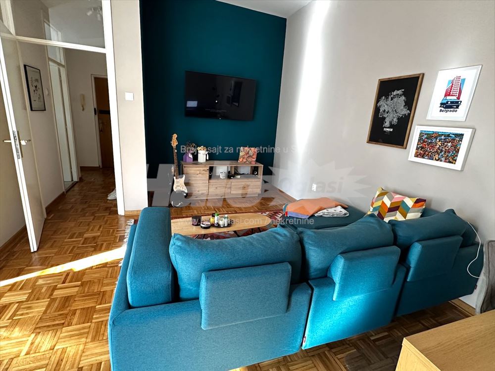 Moderno namešten dvosoban stan kod Arene, Blok 22 — 3