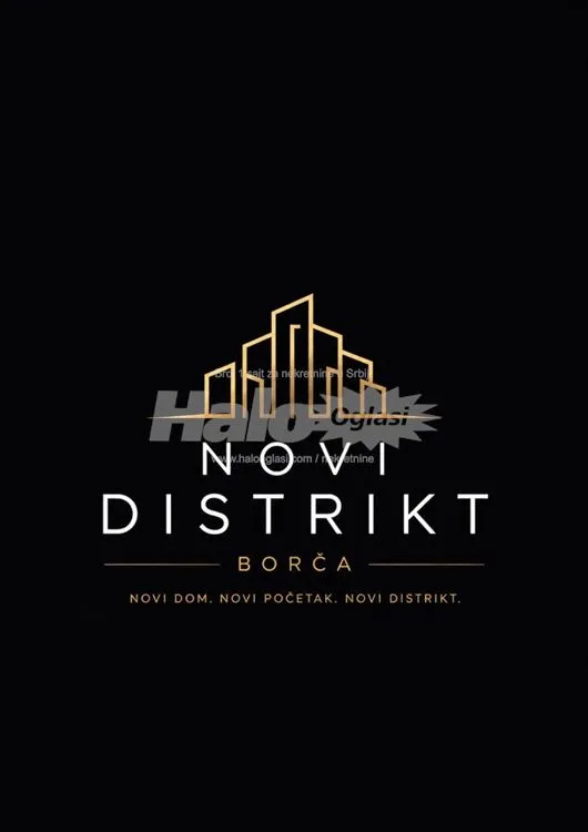Novi Distrikt, Borča, novogradnja, stan 46m2 — 10