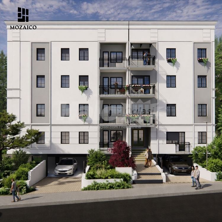 Novogradnja Mladenovac - stan 50m2 + dvoriste 47m2 — 2