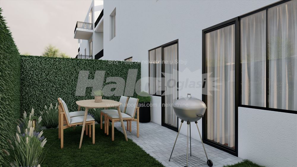 Novogradnja Mladenovac - stan 50m2 + dvoriste 47m2 — 5
