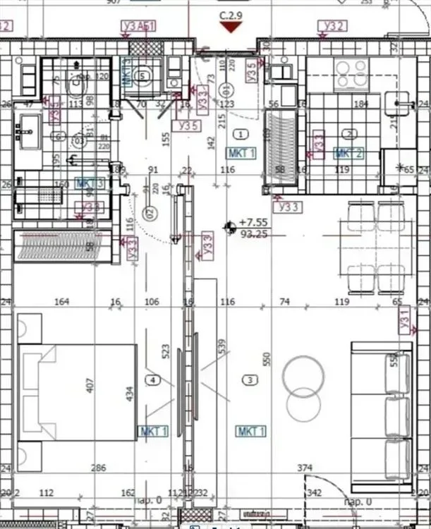 Novogradnja Surčin dvosoban stan 51m2 vlasnik — 3