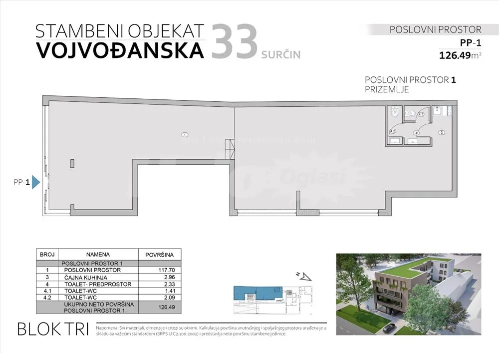 Novogradnja – Vojvođanska 33, Surčin — 5