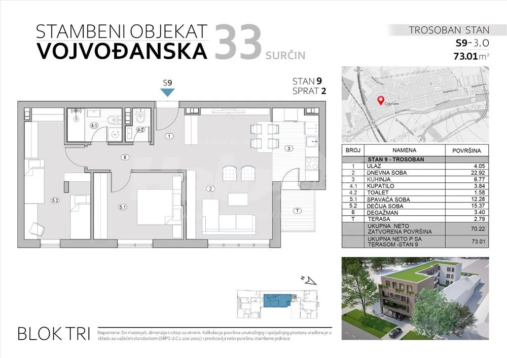 Novogradnja – Vojvođanska 33, Surčin — 6