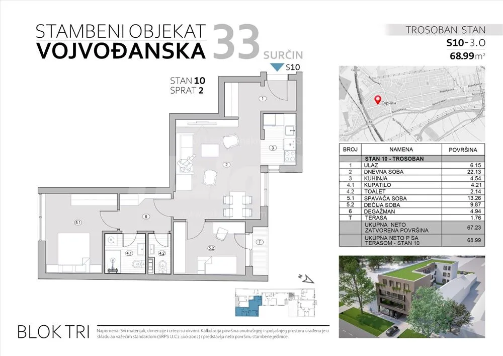 Novogradnja – Vojvođanska 33, Surčin — 7