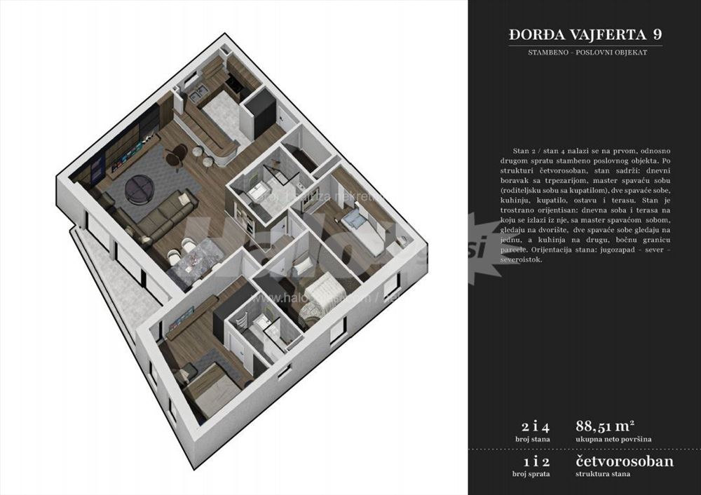 Novogradnja Vracar Djordja Vajferta 9 — 2