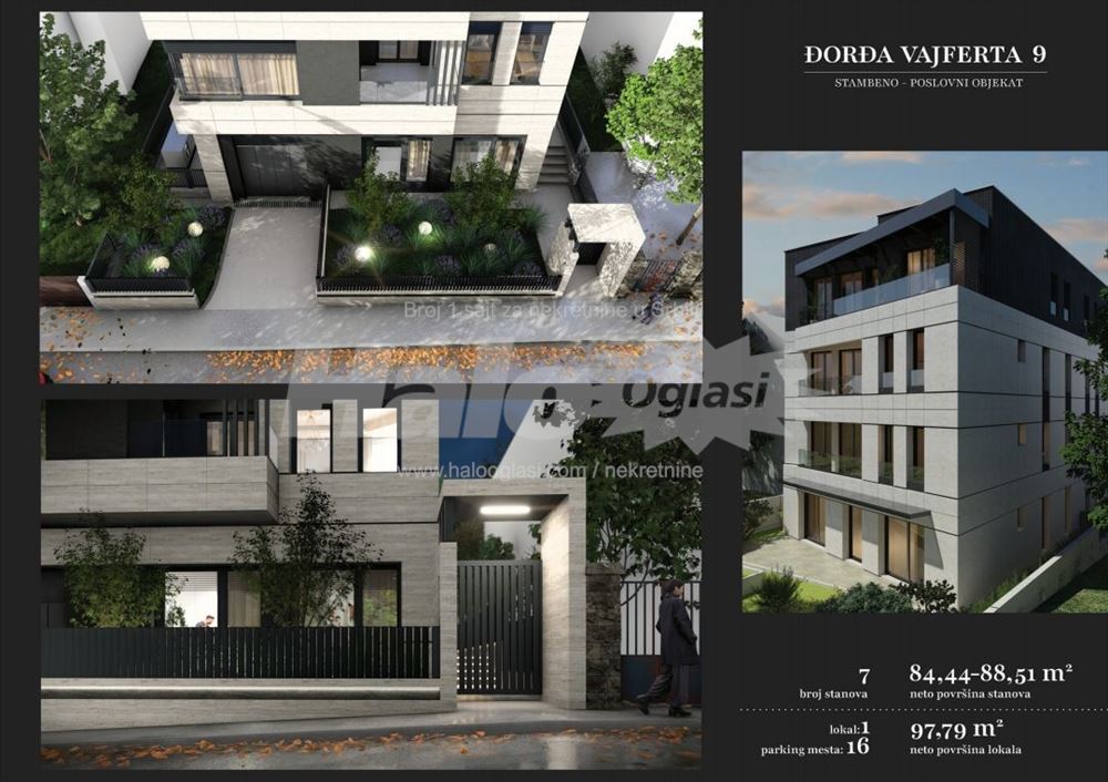 Novogradnja Vracar Djordja Vajferta 9 — 9