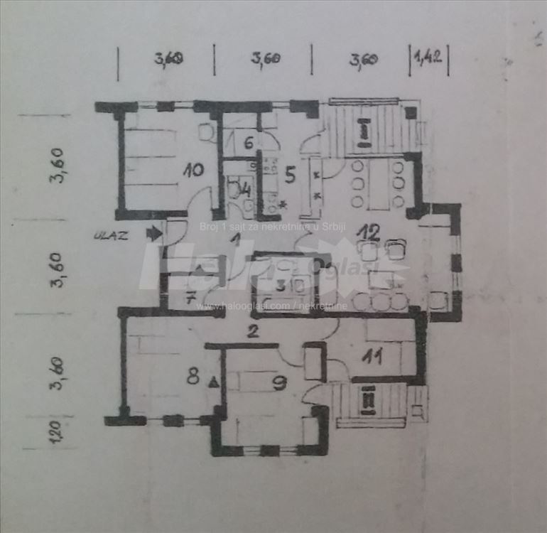 Odličan petosoban stan kod Arene — 11