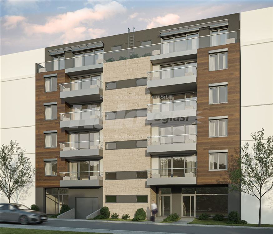 Penthouse pogled na Adu, Karpoševa 25, Banovo brdo — 2