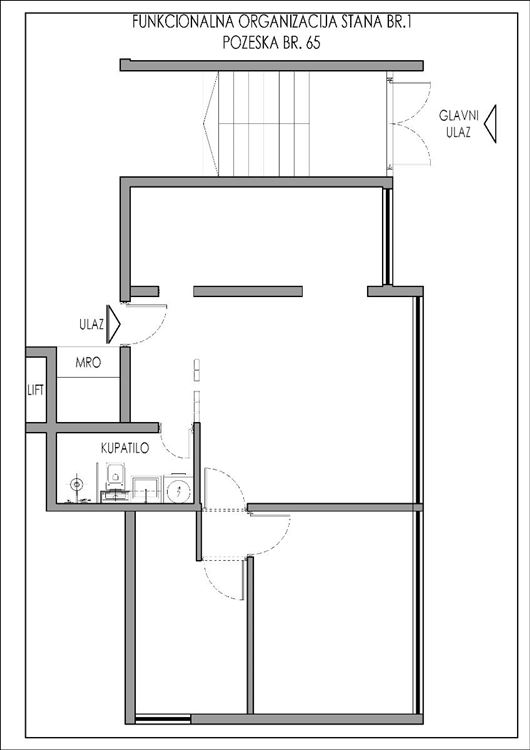 Požeška-58m²-adaptiran stan-nenamesten — 15