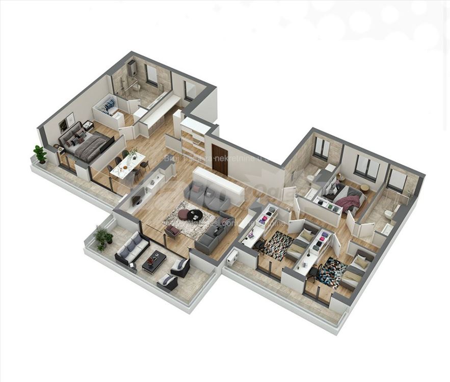 Premium, 166m, petosoban, Penthouse,Vojvode Stepe — 3