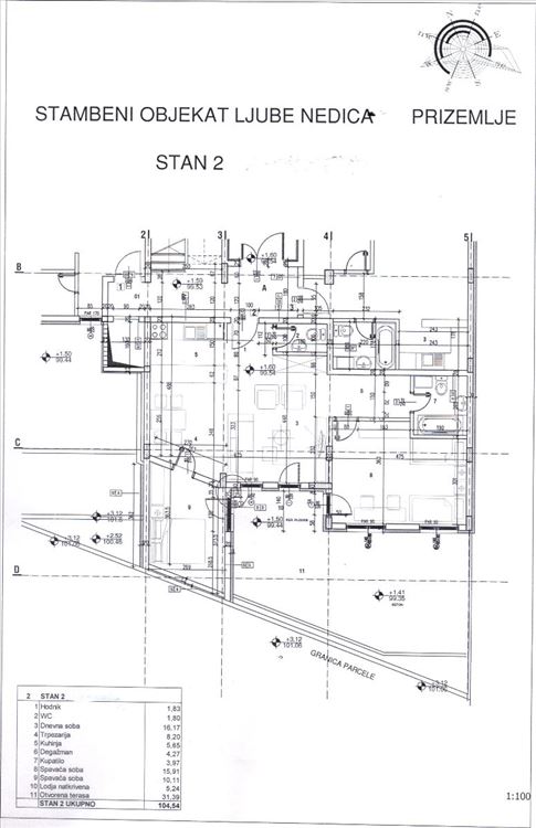 Prodaja stana 73m2 + dvoriste 31m2, 2.5, Vozdovac — 14