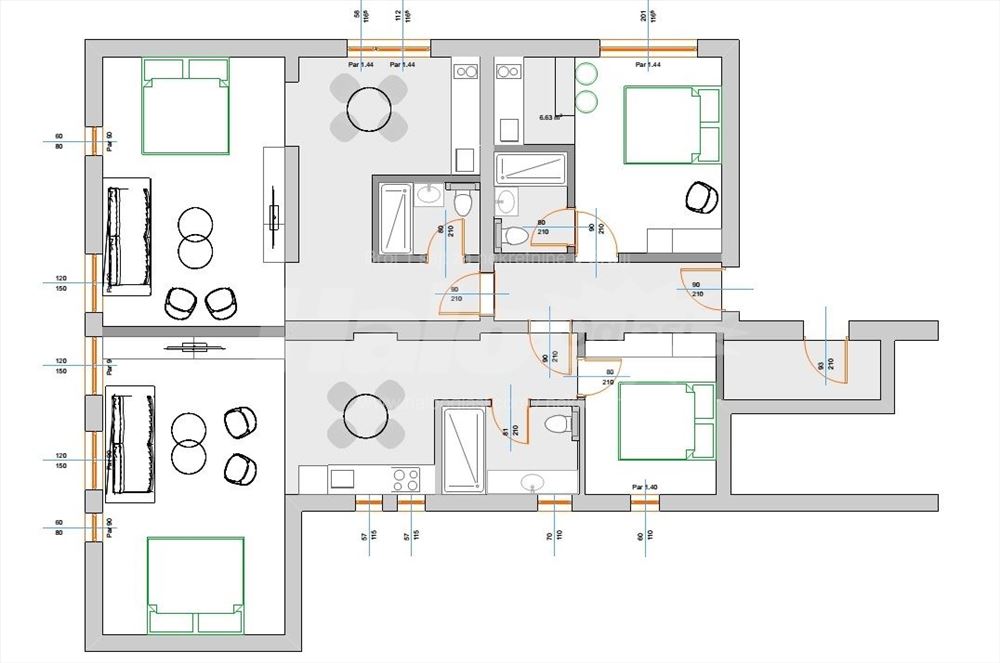 Prodaja stana – Bežanijska, Zemun- 109 m² — 11