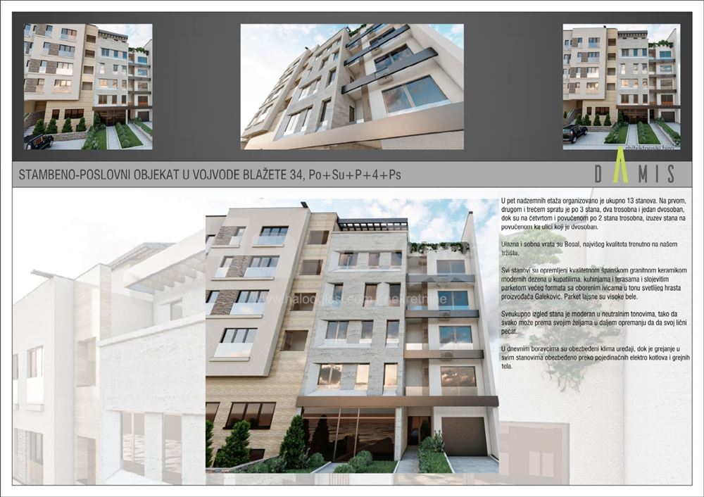 Prodaja stana novogradnja bez posrednika — 2