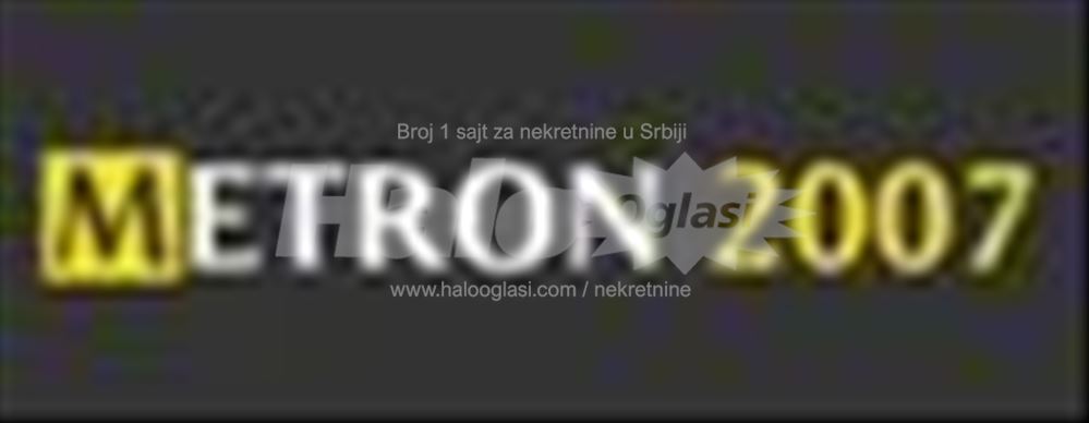Prodajem lux stan Zvezdara, 35, m2, Krizanićeva 18 — 12