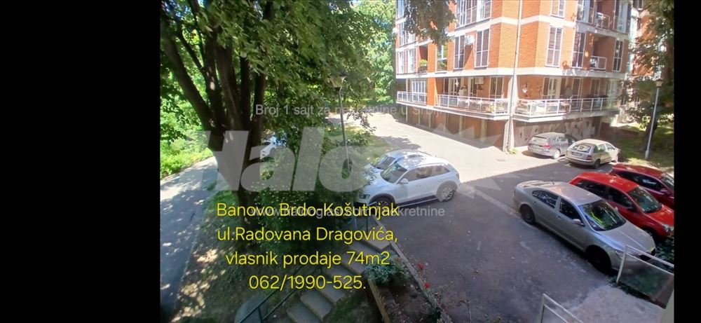Radovana Dragovića 74m2. Vlasnik 062/1990-525. — 2