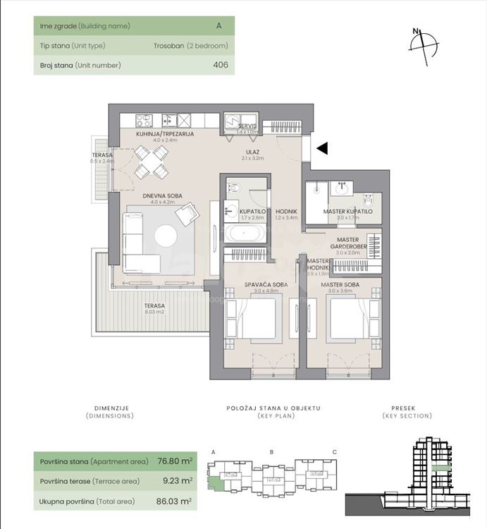 SOUL 64 | Dizajnerski 3.0 87 m² + GM sa EV + bazen — 8
