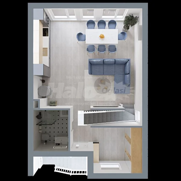 Stan 105m2 sa lepim pogledom sa 2-3 ara placa — 4