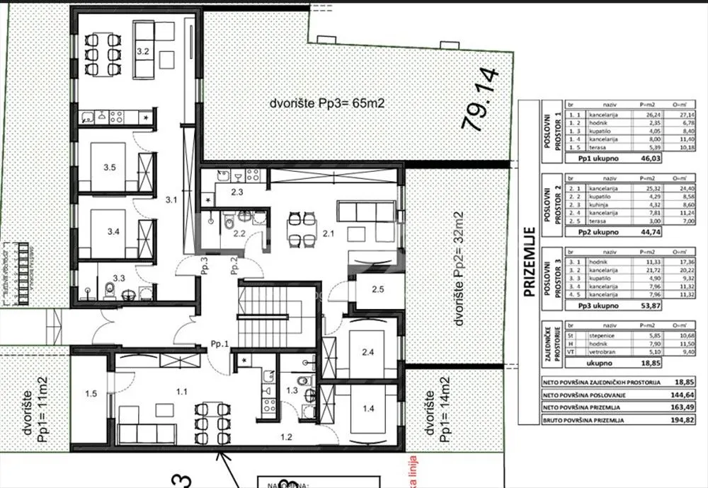 Stan 54m2+dvorište 65m2, 3.0, centar Surčina — 5