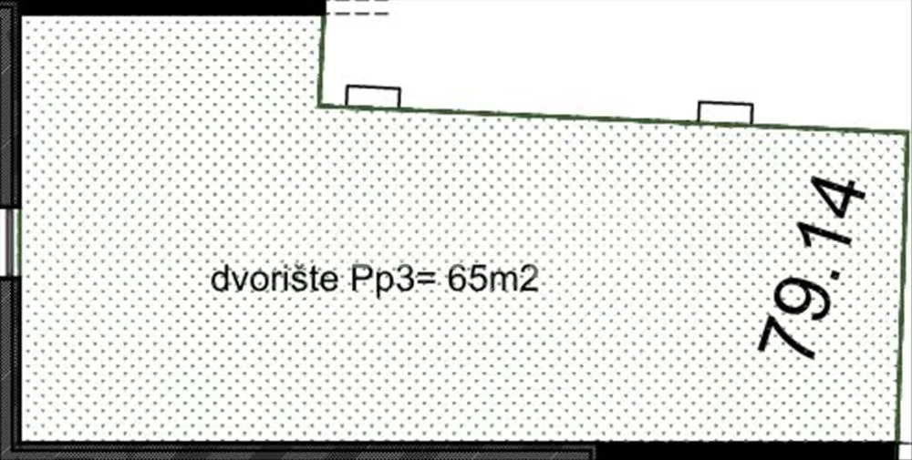 Stan 54m2+dvorište 65m2, 3.0, centar Surčina — 9