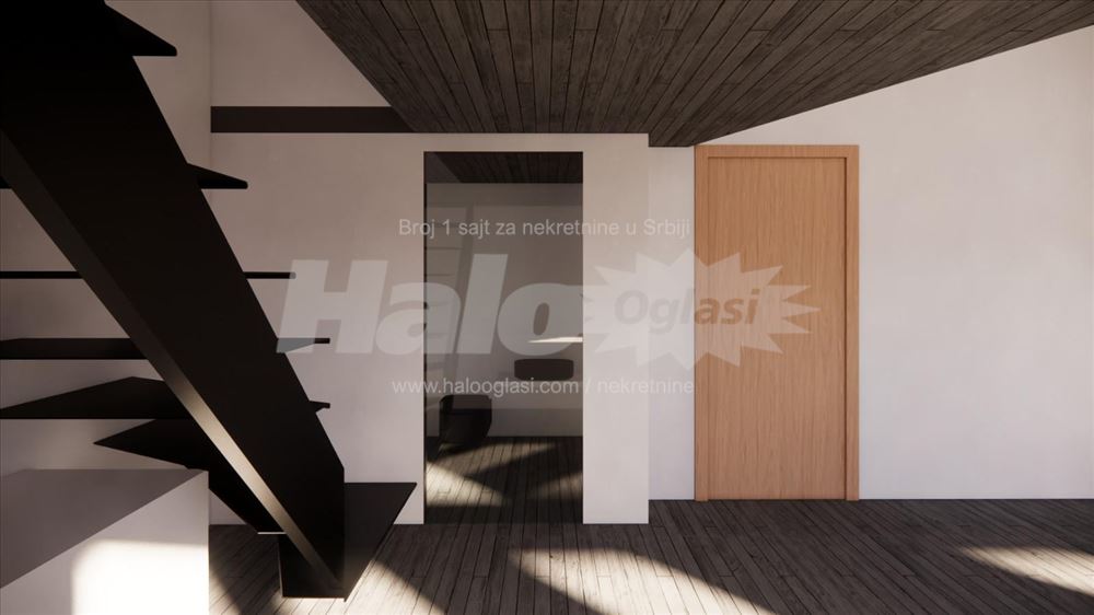 Stan sa dvoristem na Lekinom Brdu-  47.5 m2 — 6