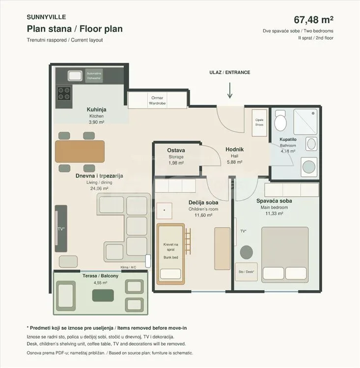 Sunnyville | 3.0 | 67,48 m², terasa, parking — 2