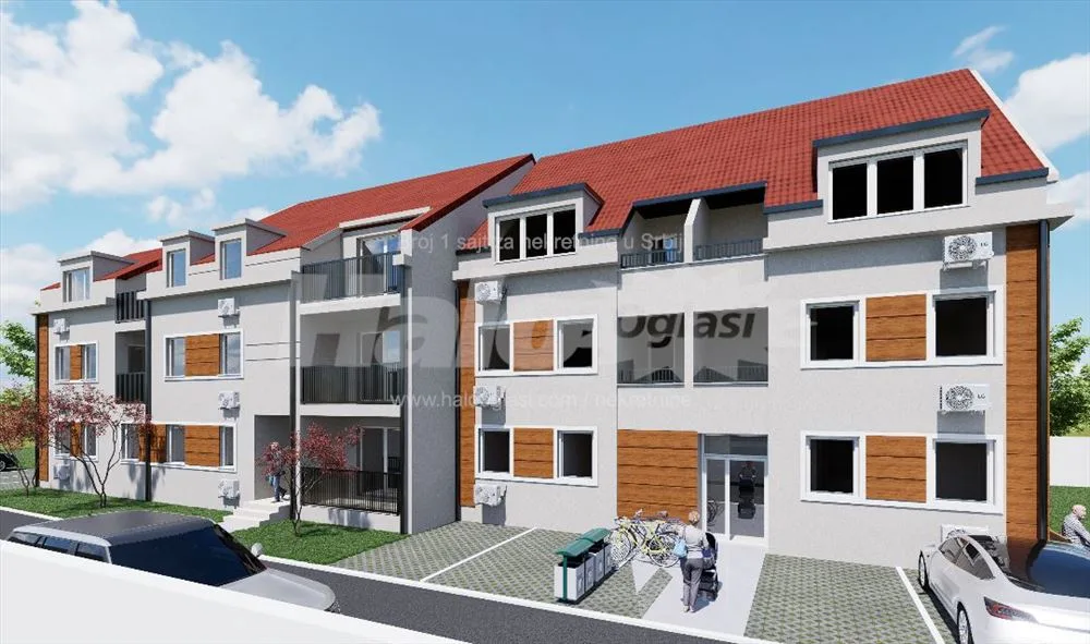 Surčin centar,Stan61m2,novogradnja,cena sa PDV-om — 3