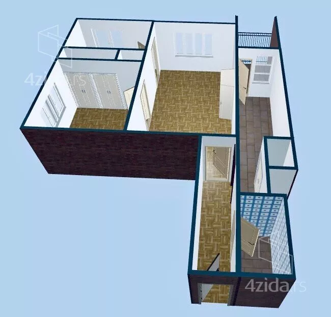Trosoban stan na prodaju, Bulevar Mihajla Pupina 205, 215.000€, 61m² — 13