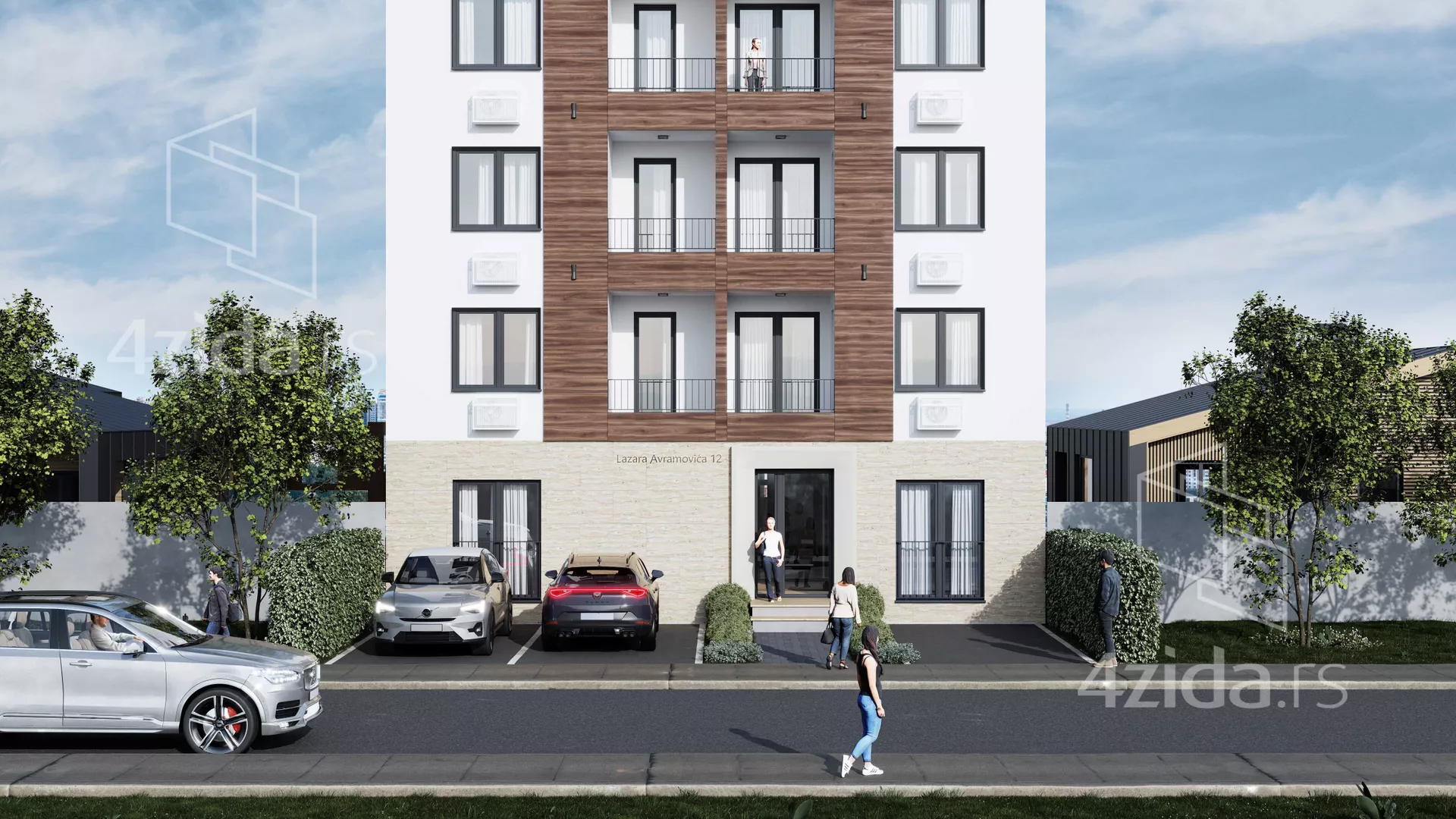Trosoban stan na prodaju, Lazara Avramovića, 163.470€, 54m² — 9