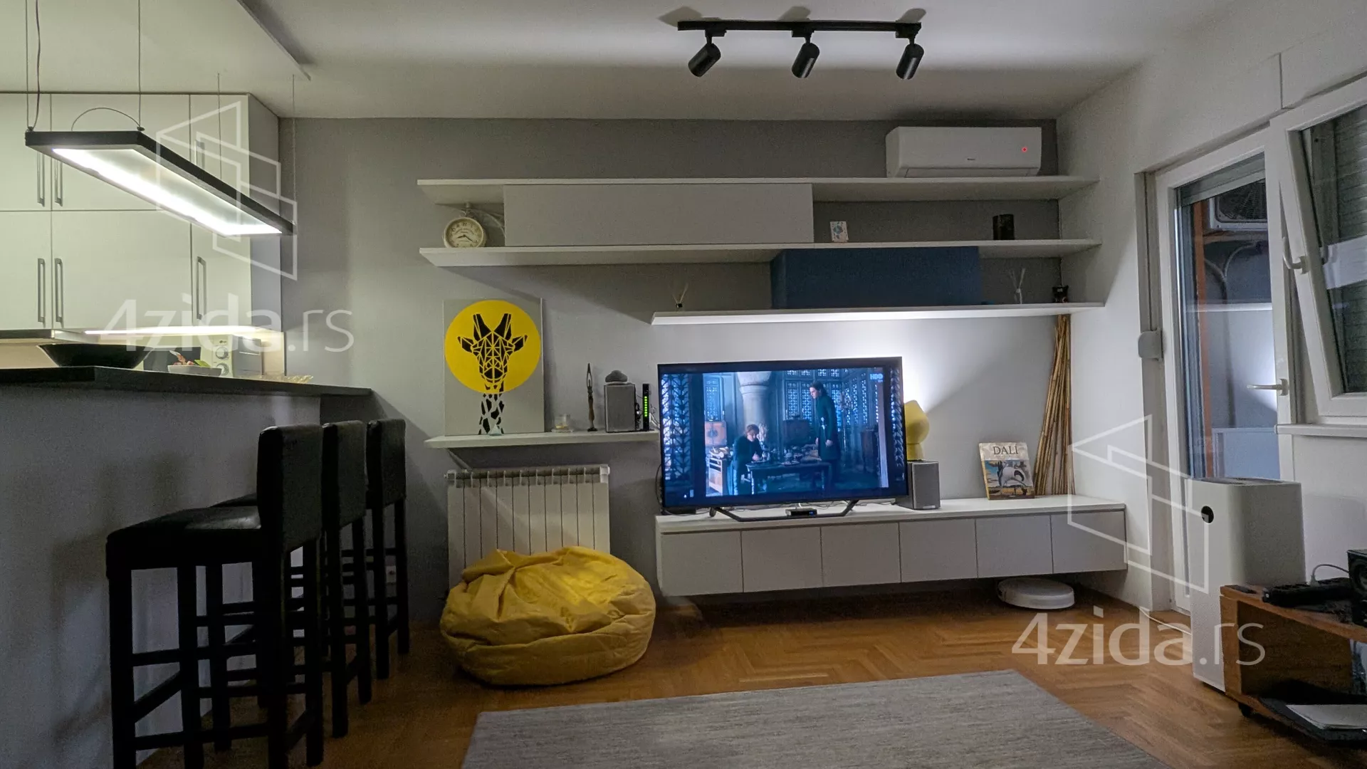 Trosoban stan za izdavanje, Mileve Marić Ajnštajn, 950€, 71m² — 4