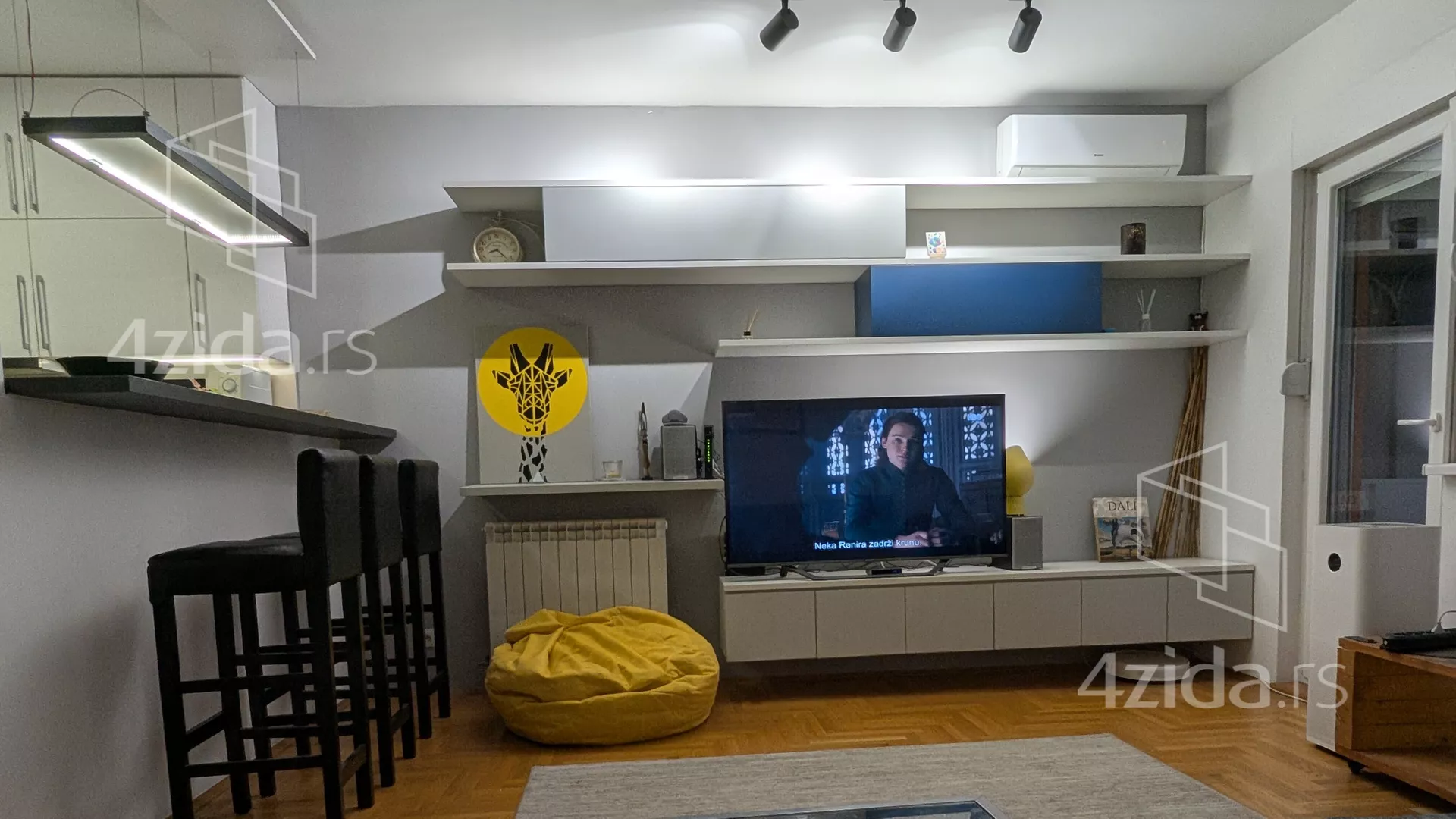 Trosoban stan za izdavanje, Mileve Marić Ajnštajn, 950€, 71m² — 5