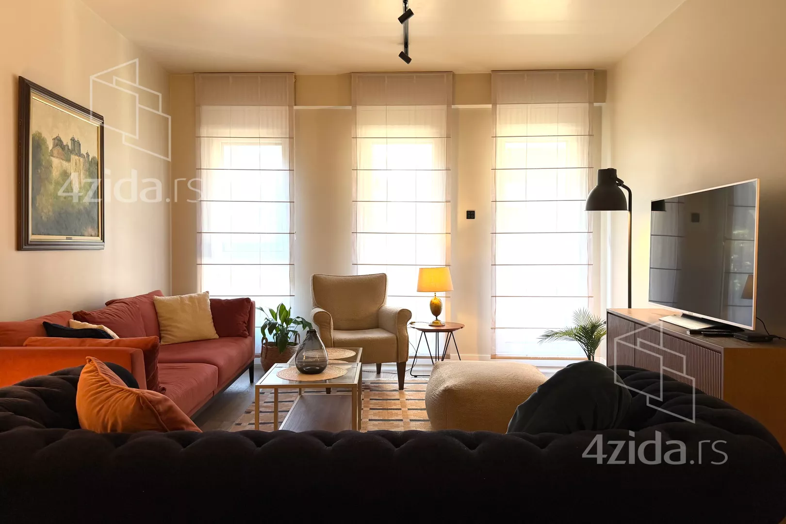 Trosoban stan za izdavanje, Nevesinjska, 2.300€, 100m² — 5