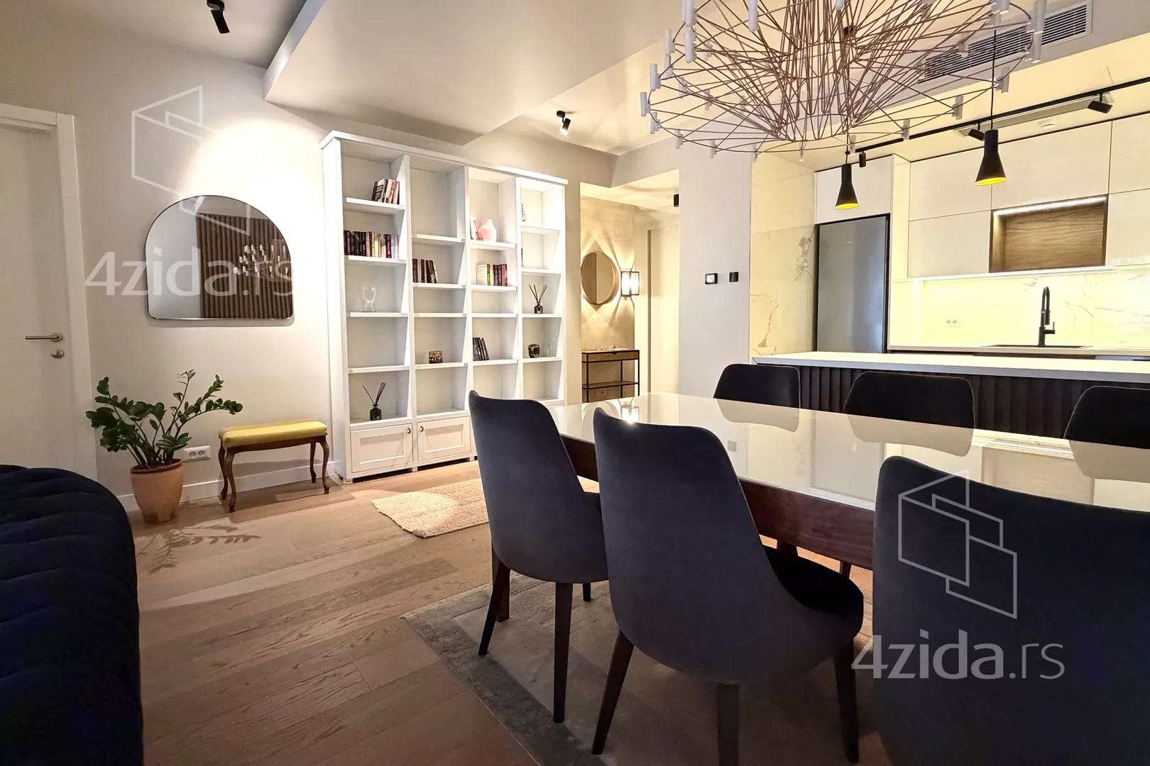 Trosoban stan za izdavanje, Nevesinjska, 2.300€, 100m² — 9