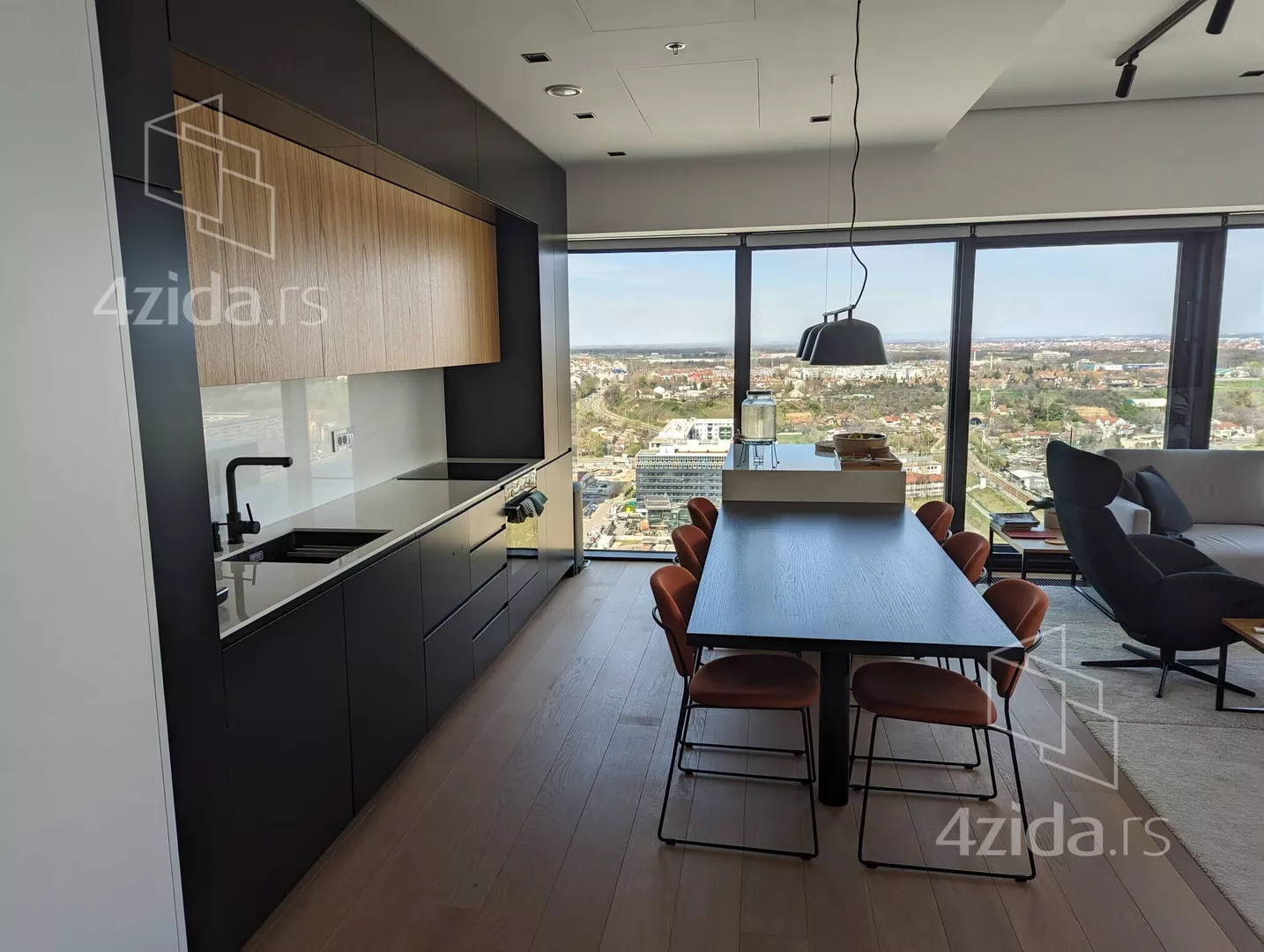 Trosoban stan za izdavanje, Omladinskih Brigada, 2.500€, 96m² — 6