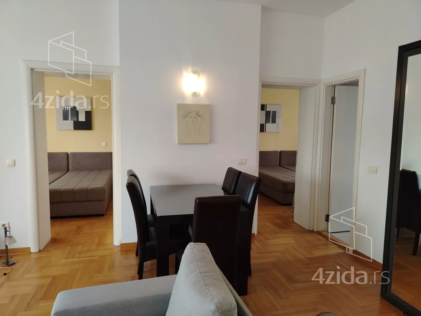 Trosoban stan za izdavanje, Skadarska 12, 750€, 56m² — 9