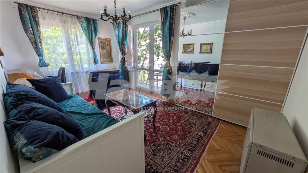 Vračar, 60m2, dve sobe, dve terase, namešten — 3