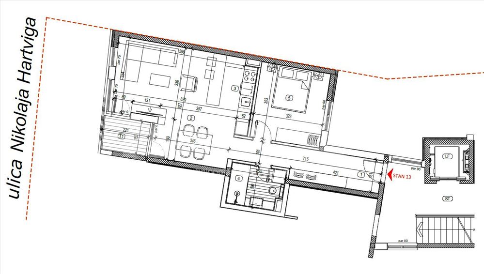 Vračar, N. Hartviga - Novogradnja 2.0 57m2 — 7