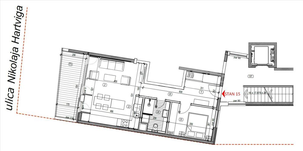 Vračar, N. Hartviga - Novogradnja 2.0 59m2 — 7